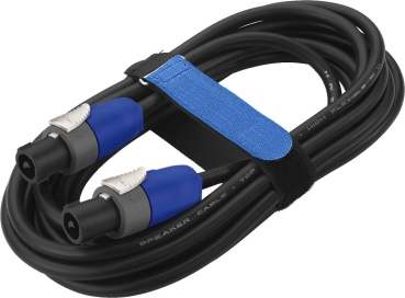 Monacor MSC-110/SW 10m Lautsprecherkabel mit NEUTRIK-SPEAKON-Steckern NL-2FX
